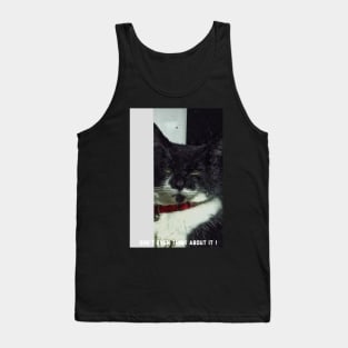 Guard cat on duty Tank Top